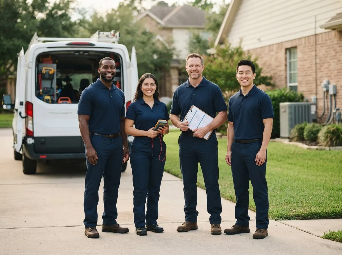 Certified HVAC technician near Goldthwaite, TX